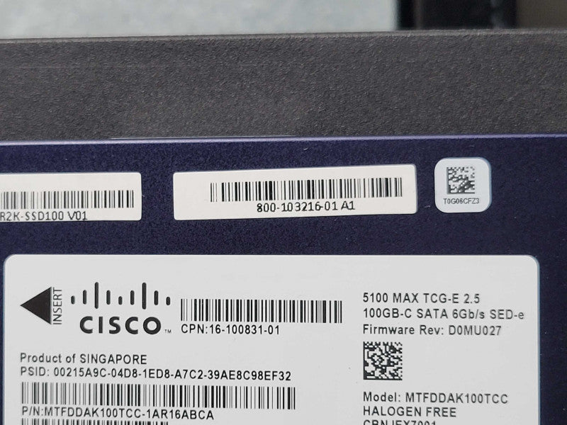 Cisco FPR-2100 Firewall Security Appliance w/ 100GB SSD, READ _