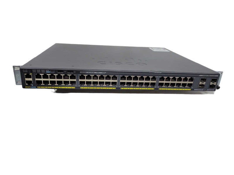 Cisco WS-C2960X-48FPS-L | 48 Port Gigabit PoE+ Switch !