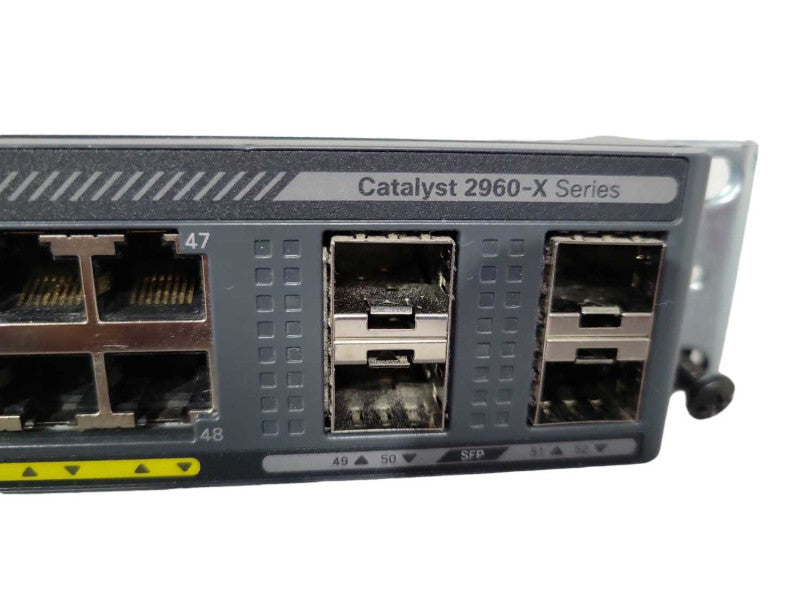 Cisco WS-C2960X-48FPS-L | 48 Port Gigabit PoE+ Switch !