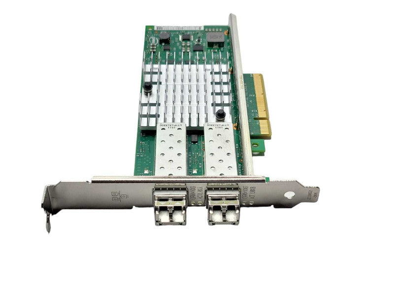 DELL Intel X520-DA2 X520 10Gb SFP+ Network Adapter 0XYT17 W/ 2x SFPs Q_