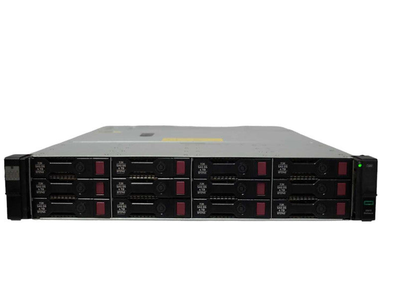 HPE D3610 12-LFF Disk Enclosure with 12x HDD Trays, 2x Controllers, 2x PSU _