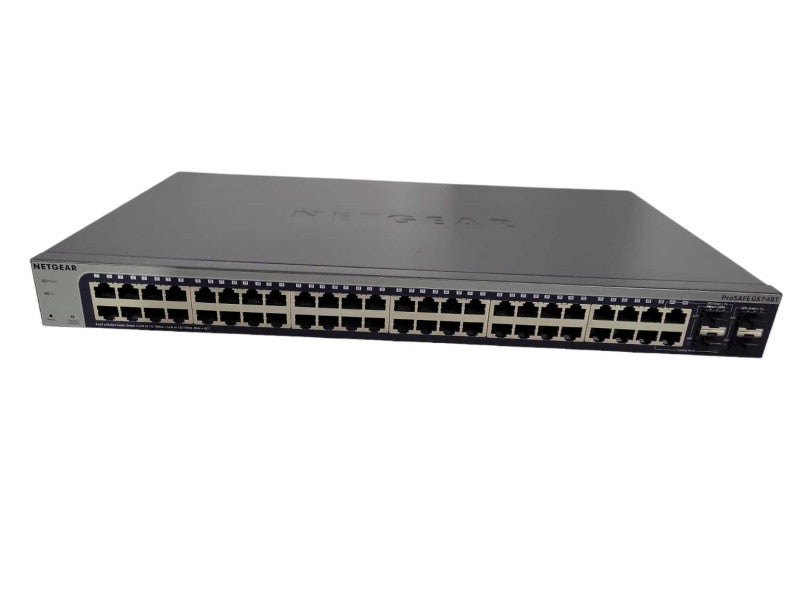 Netgear ProSafe GS748T 48-Port Gigabit Ethernet Smart Switch !