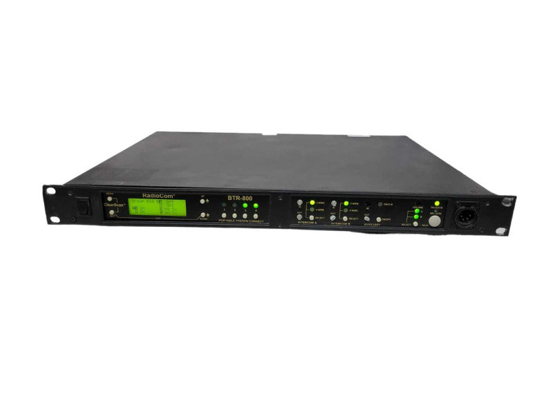 Radiocom BTR-800 Band Wireless System Receiver Transmitter, READ _