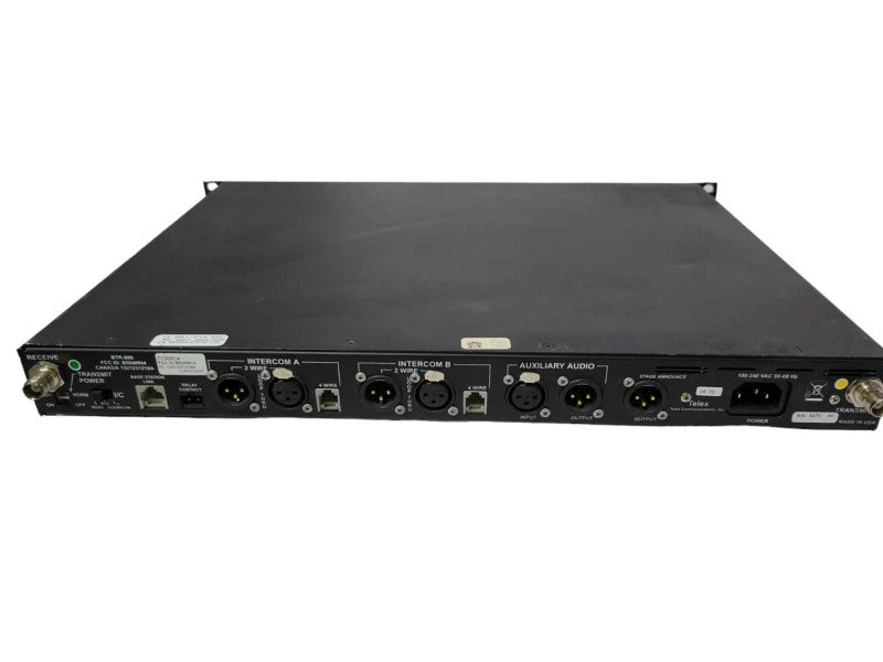 Radiocom BTR-800 Band Wireless System Receiver Transmitter, READ _
