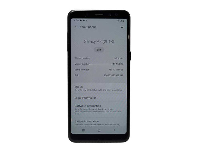 Samsung Galaxy A8 32GB (SM-A530W) - READ $