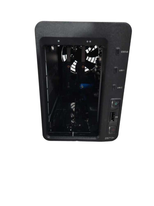 Synology DiskStation DS713+ 2-Bay 3.5\\" NAS Dual Core 2.13GHz No Caddies !