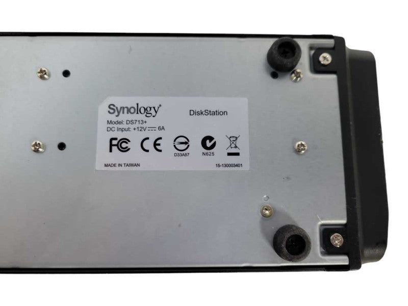 Synology DiskStation DS713+ 2-Bay 3.5\\" NAS Dual Core 2.13GHz No Caddies !