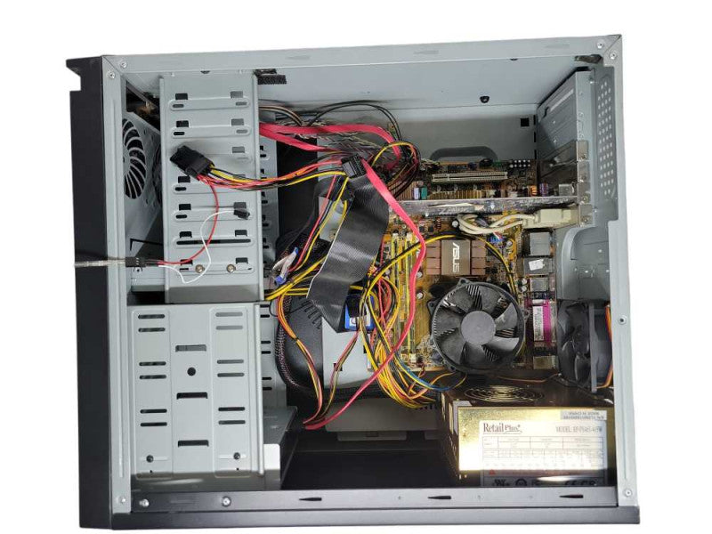 Intel Core 2 Duo E8400 |  ASUS P5KPL-CM | 4GB RAM | NVIDIA GEFORCE 6600 256MB %