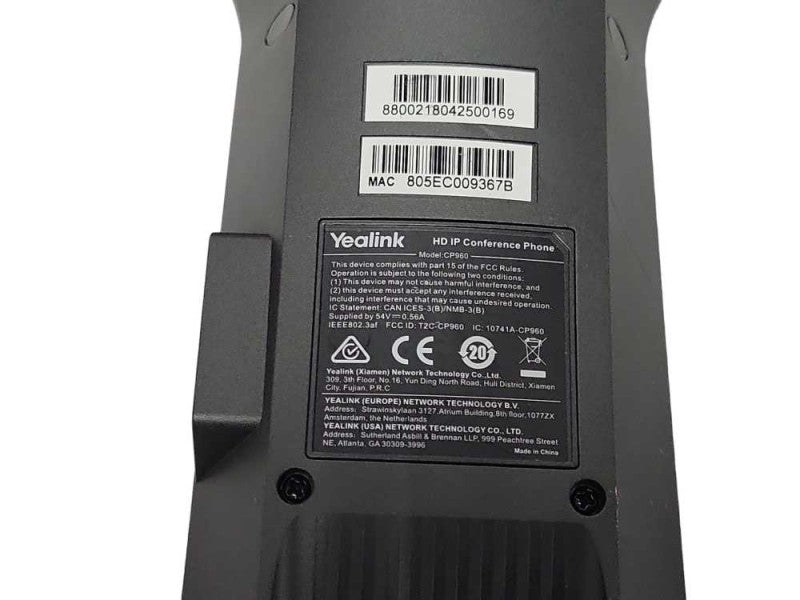Yealink CP960 Touchscreen HD IP Optima Conference Phone  _