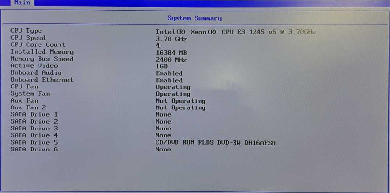 Lenovo ThinkStation P320 SFF | Xeon E3-1245 v6 @ 3.70GHz 16GB DDR4 No HDD/OS )