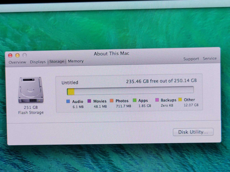 Mac Pro L-2013 Xeon E5-1620 v2 16GB 250GB SSD FirePro D300 2GB SEE _
