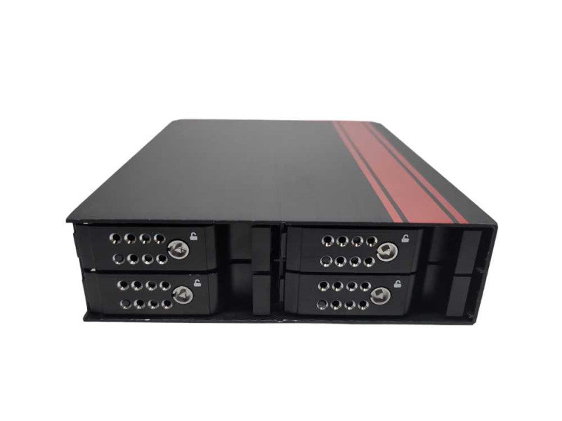 4x500GB SSD + 4x2.5 Slots SATA Internal Enclosure for 5.25\\" Bay %