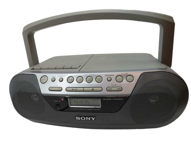 Sony CD Player AM/FM Radio Stereo Model: CFD-S05 â