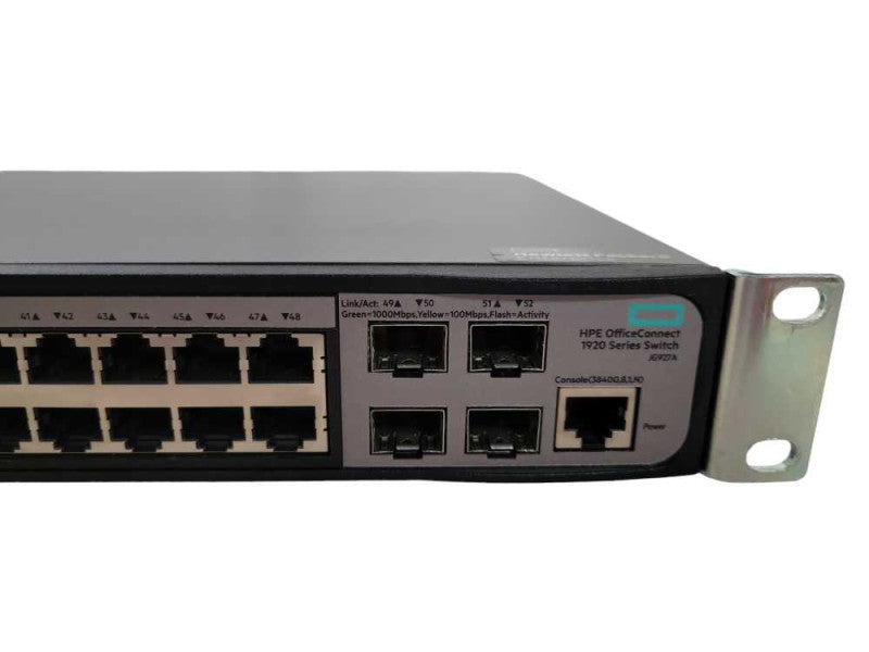 HP 1920-48G Switch JG927A 48 Port Managed Ethernet Switch !