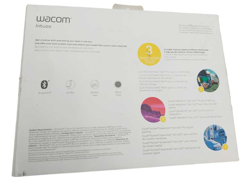 Wacom Intuos Creative Pen Tablet Model:CTL-6100WL (Tablet Only) â