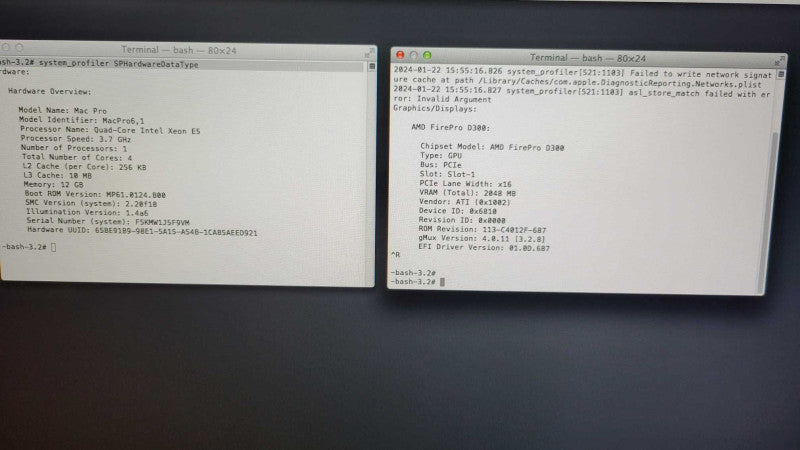 Mac Pro (Late 2013) -  Xeon E5-1620v2 | 12GB RAM | AMD FirePro D300 2GB  %