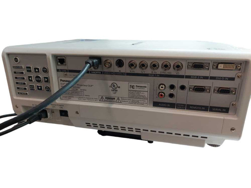Panasonic DLP Projector Model: PT-DZ570U â