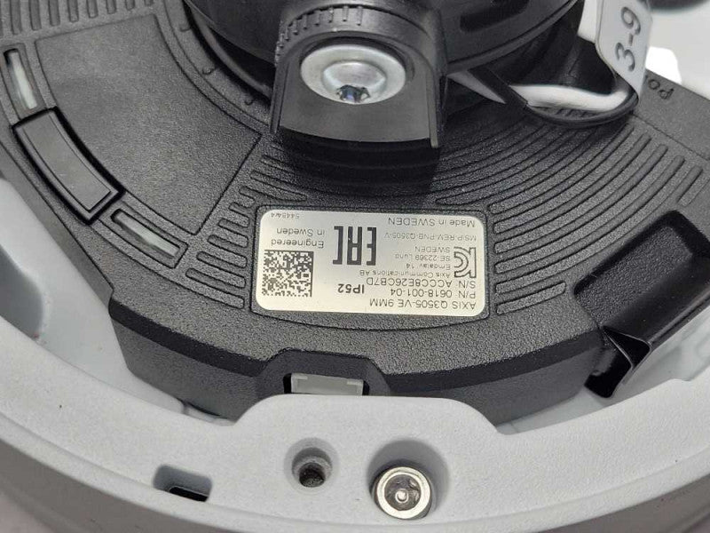Axis Q3505-VE 9MM 0618-001-04 Network Camera, READ _