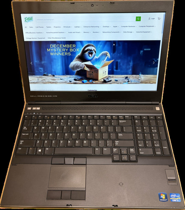 DELL PRECISION M4700 i7-3520M@2.9GHz QUADRO K1000M 2GB GPU 16GB 512SSD READ!