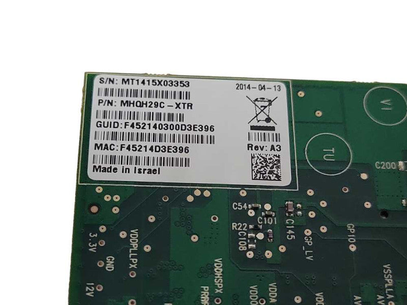 Mellanox MHQH29C-XTR ConnectX-2 VPI 10Gbe Dual-Port Network card _