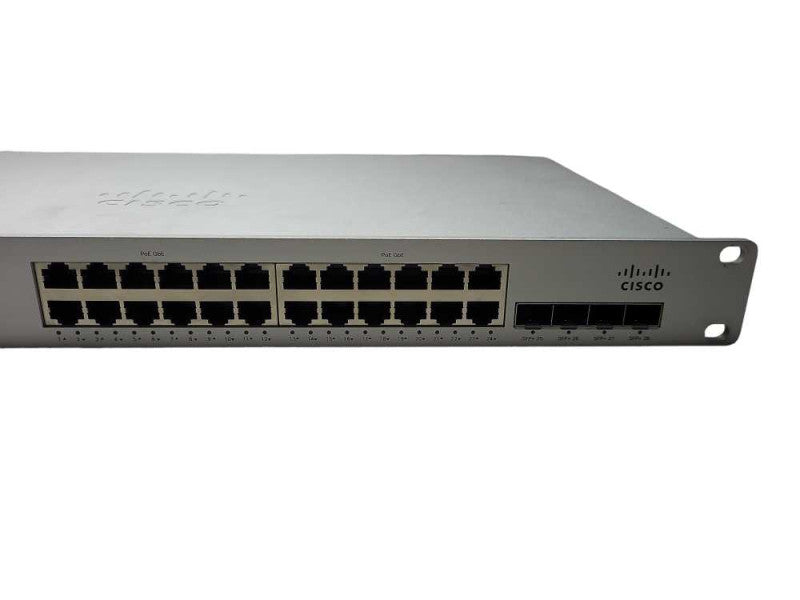 Cisco Meraki MS225-24P POE 24-Port Ethernet Network Switch Claimed READ $