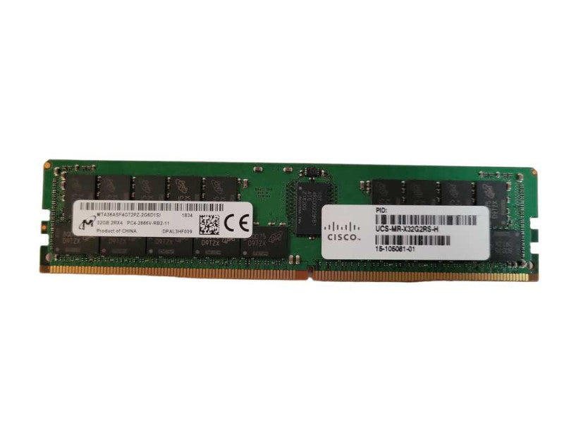Micron 32GB 2Rx4 PC4-2666V-RB2-11 Server RAM Q!
