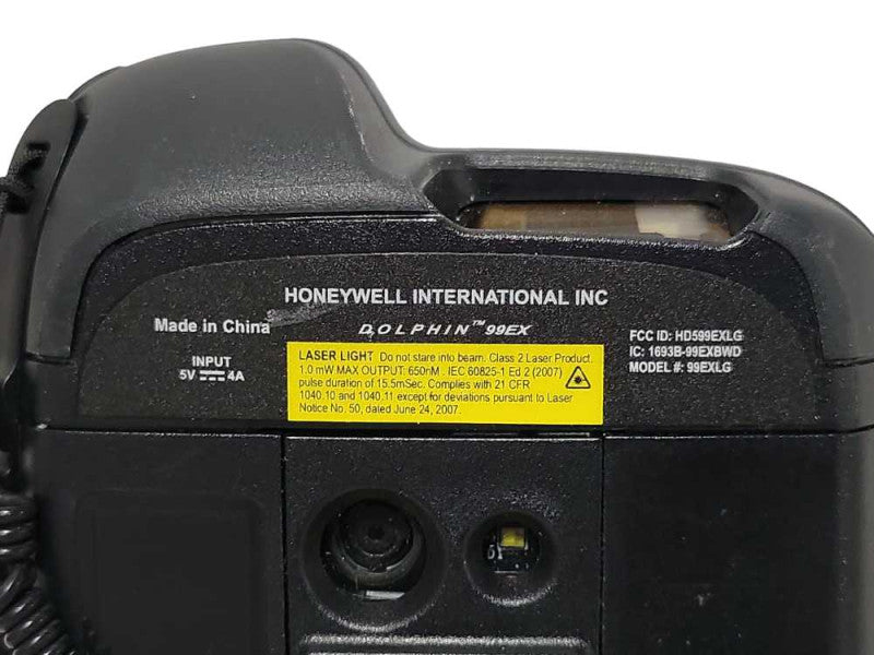 Honeywell 99EX 99EXLG3-GC112XE Barcode Scanner, READ _