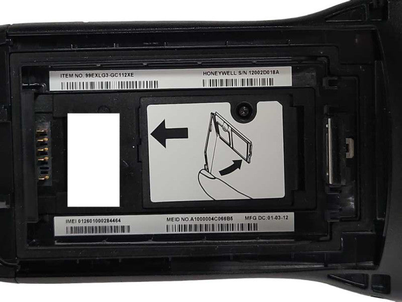 Honeywell 99EX 99EXLG3-GC112XE Barcode Scanner, READ _