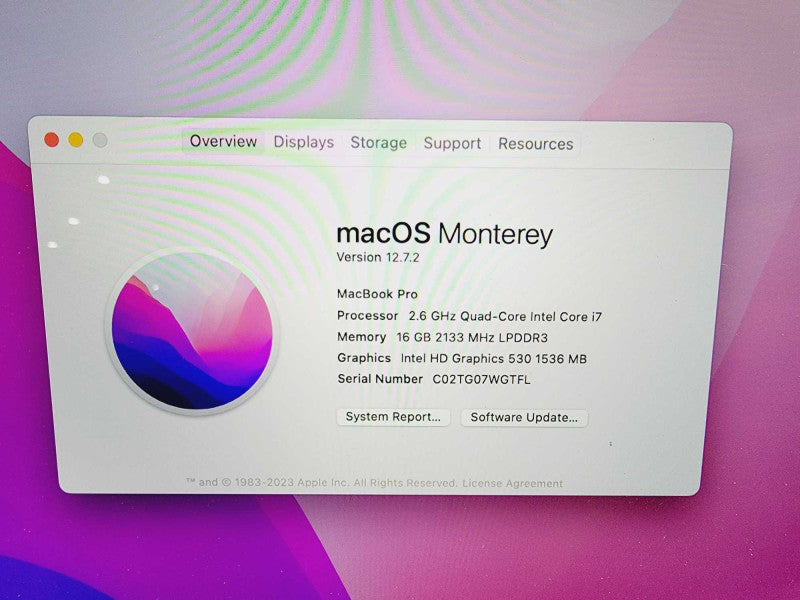 Apple Macbook 2016 (