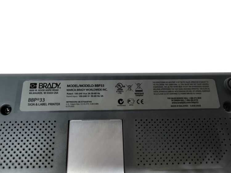 Brady BBP33 Industrial Sign & Label Printer | *READ* )