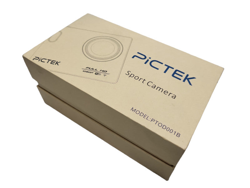 Action Camera, Pictek Wifi Waterproof Sports Action Camera, 2.0inch 12MP 1080 &
