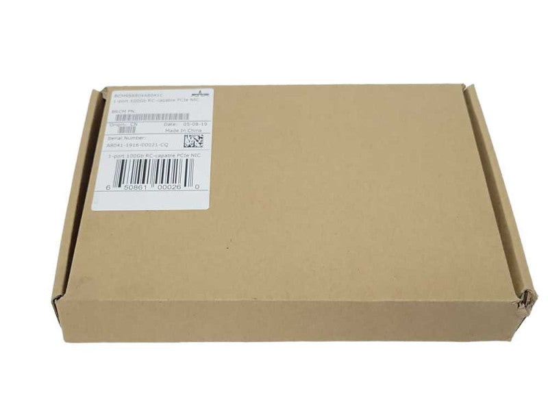 NEW Broadcom 1-Port 100Gb RC-capable PCIe NIC BCM958804A8041C _