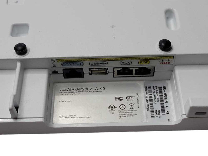 Cisco Cisco AIR-AP2802I-A-K9 802.11ac Dual Band Wireless AP  _