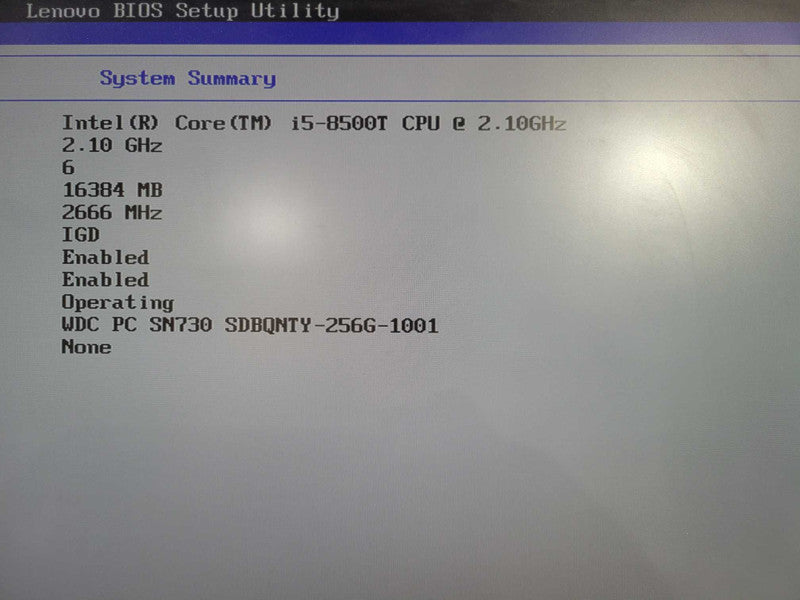 Lenovo M920q USFF | i5-8500T @ 2.10GHz 16GB DDR4 256GB M.2 + Adapter !