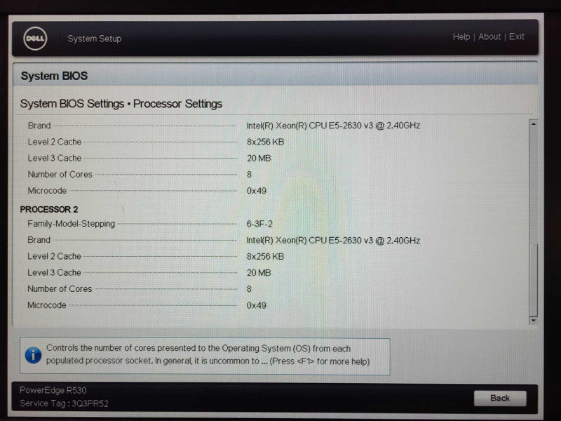 Dell PE R530 2x E5-2630 v3 @ 2.4GHz 128GB ECC DDR4 2x 1100W PSU 3.5\\" READ $