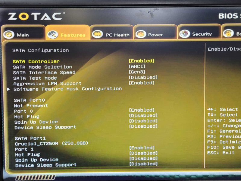 Zotac Mini PC Celeron N3150 1.6GHz, 8GB RAM, 250GB SSD w/ Toshiba Power adapt Q_