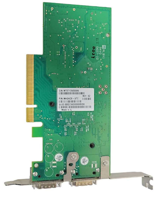 Mellanox ConnectX Dual Port 20Gbps InfiniBand PCIe HBA Card _