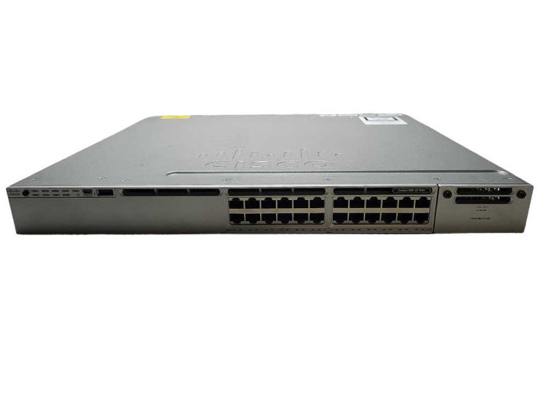 Cisco WS-C3850-24P-S 24 Port PoE Gigabit IP Base Switch $