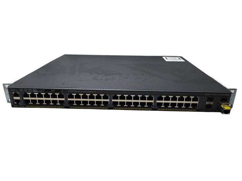 Cisco WS-C2960X-48FPS-L | 48 Port Gigabit PoE+ 740W Switch  $