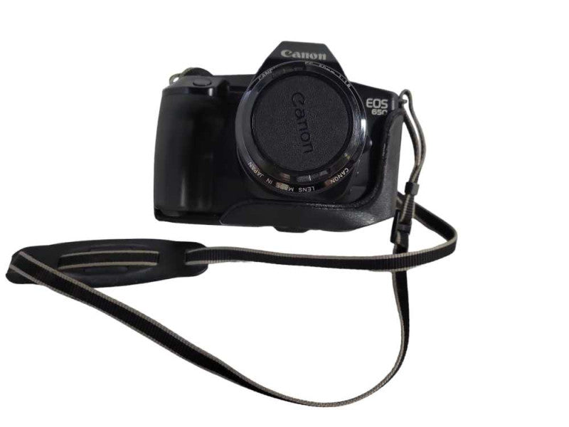 Canon EOS 650 35mm film camera with Canon 50mm 1.8 kit lens NO Battery !