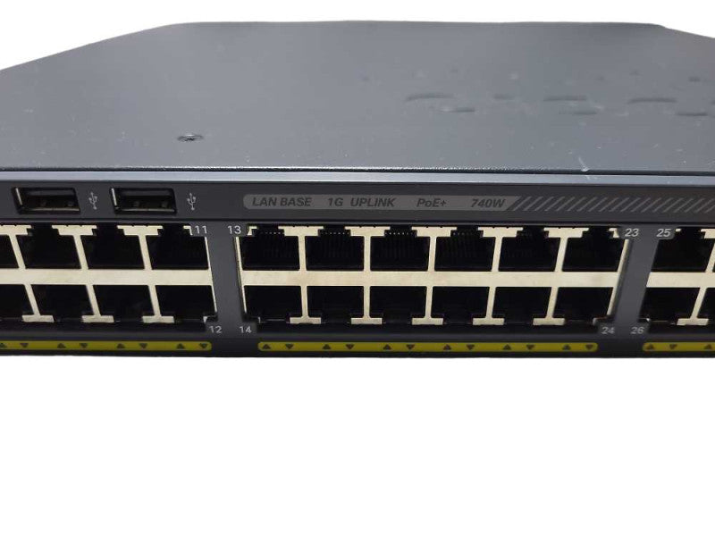 Cisco WS-C2960X-48FPS-L | 48 Port Gigabit PoE+ 740W Switch  $