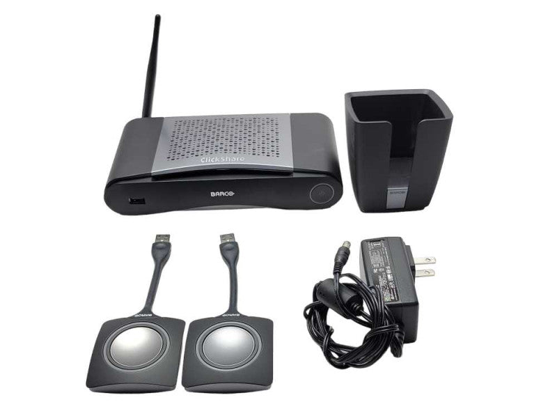 Barco ClickShare CSE-200 Wireless Presentation w/ 2x Buttons 1x Antenna Powe _