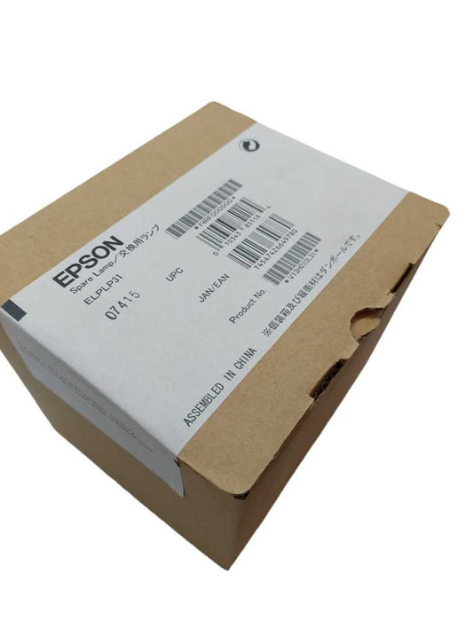 Epson Spare Lamp OEM Sealed ProjectorBulb Model: ELPLP31- 07415- PN: VH010L31 Q=