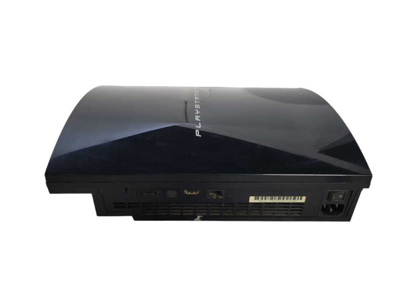 Sony PS3 PlayStation 3 Black Fat Console CECHP01 !