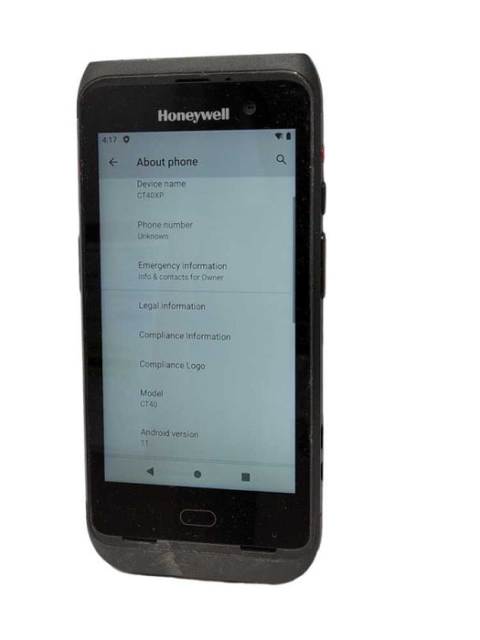 Honeywell CT40XP CT40P-L0N-28R11AF Android Barcode Scanner _
