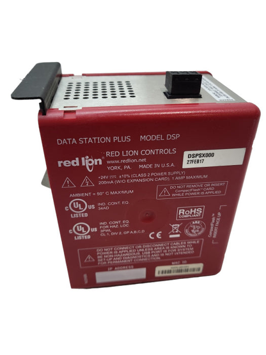 RED LION CONTROLS DATA STATION PLUS DSP DSPSX000 &
