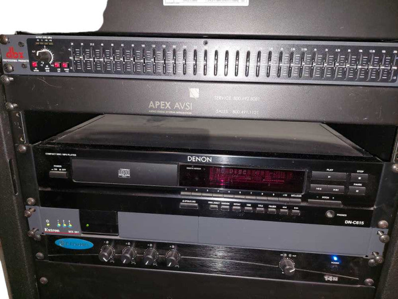 Audio Half Rack with 5 Devices See Attached List  =