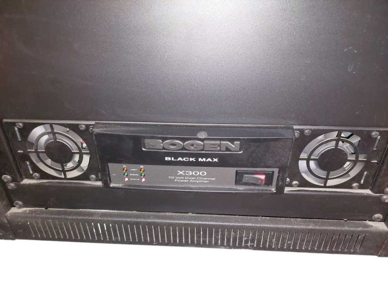 Audio Half Rack with 5 Devices See Attached List  =