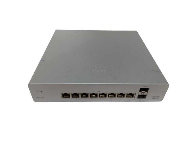 Unclaimed Cisco Meraki MS220-8-HW Cloud Managed Switch 8-Port !