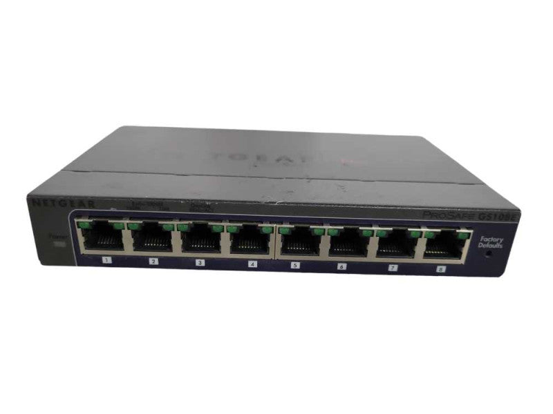 ProSafe Netgear 8 Port GS108Ev3 Gigabit Ethernet Switch GS108E !